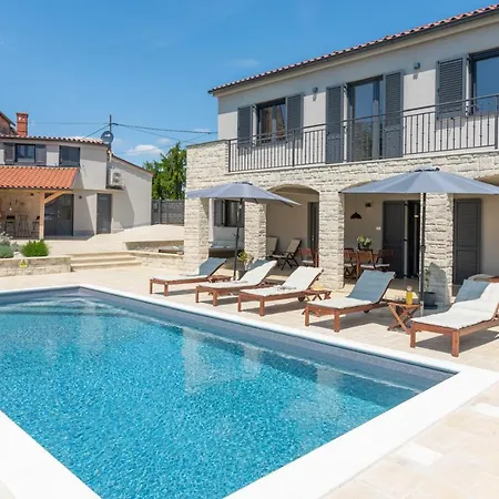 Villa Ajda With Heated Privat Pool, Jacuzzi, Sauna, 4 Bedroom, 4 Bathroom *